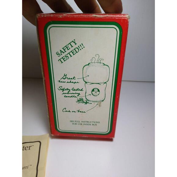 Vintage Christmas Potpourri Press Ceramic Room Scenter Santa Claus 1988 Holiday - Picture 9 of 10